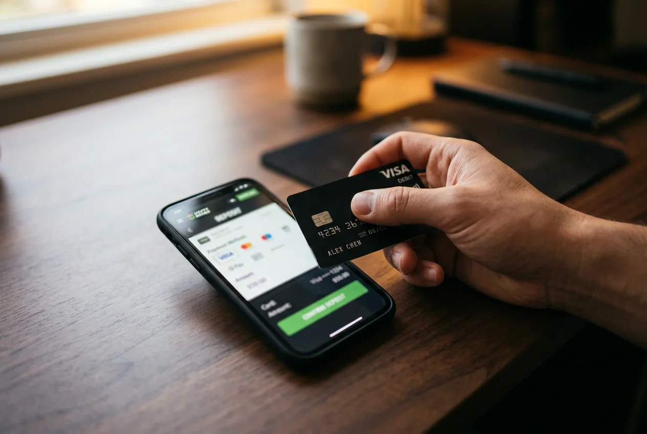 Kreditkarte Sportwetten Einzahlung mit Visa und Mastercard